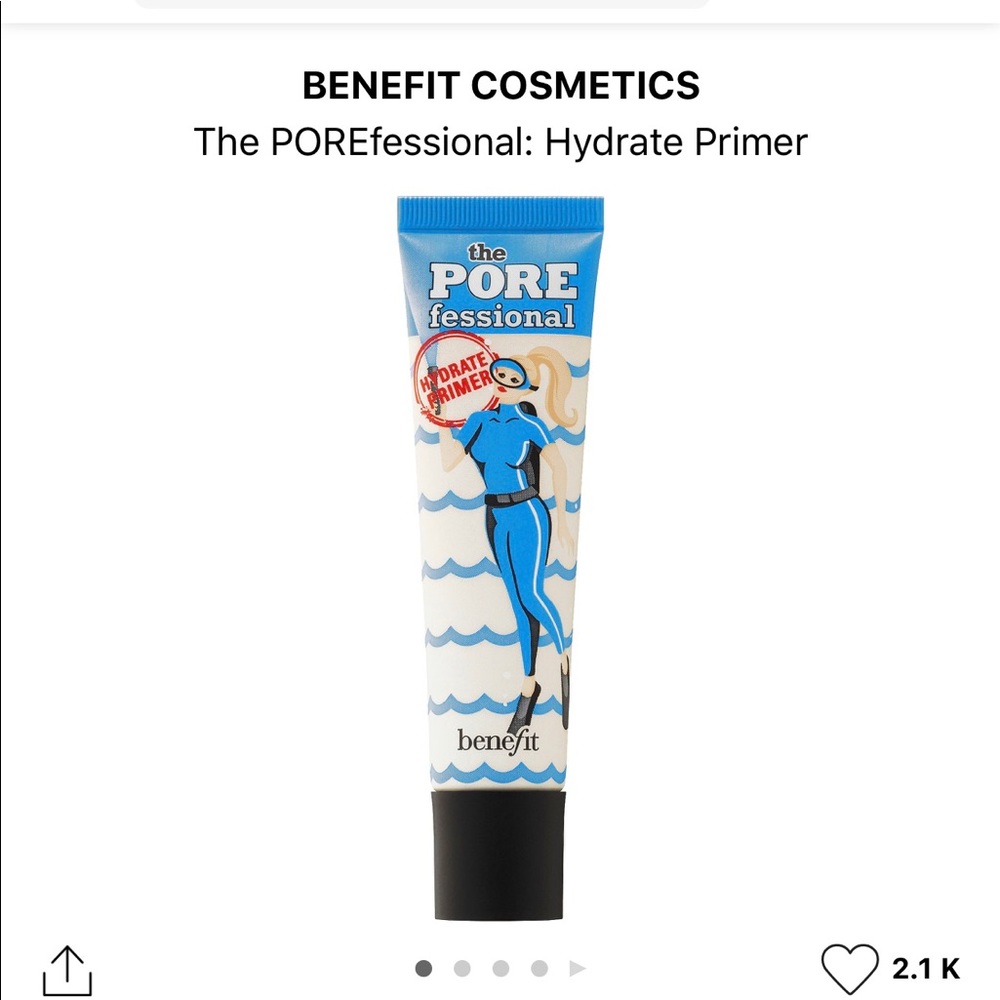 BNIB Benefit Cosmetics POREfessional Primer